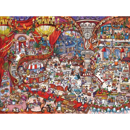 Heye Puzzle Patisserie Triangular 1500 pieces