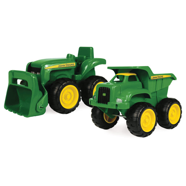 Mini pelle préscolaire et camion à benne basculante John Deere