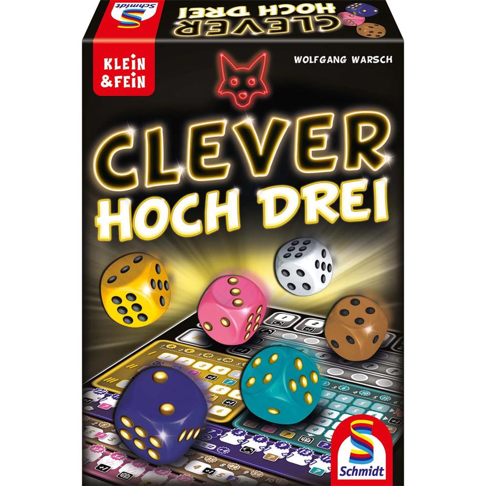 Schmidt Spiele Clever hoch Drei (d)