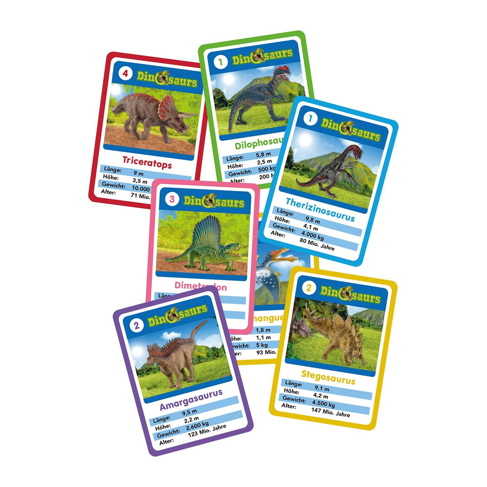 Schmidt Spiele Dinosaurs, Das Kartenspiel (Metalldose) (d)