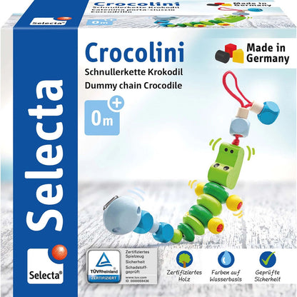 Selecta Schnullerkette Crocolini 21cm