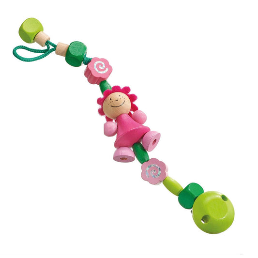 Selecta pacifier chain Rosali 21cm