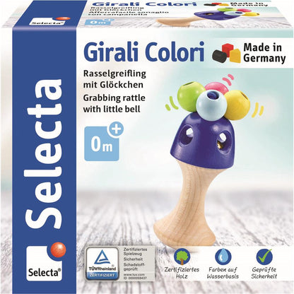 Selecta handle grasping toy Girali Colori 11cm