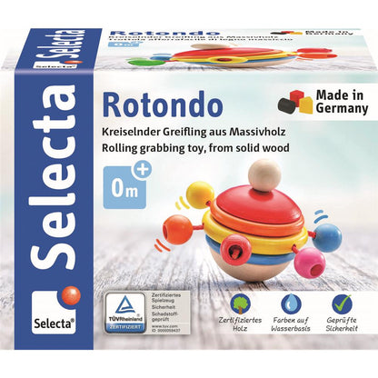 Selecta jouet de préhension Rotondo tournant 7,5 cm