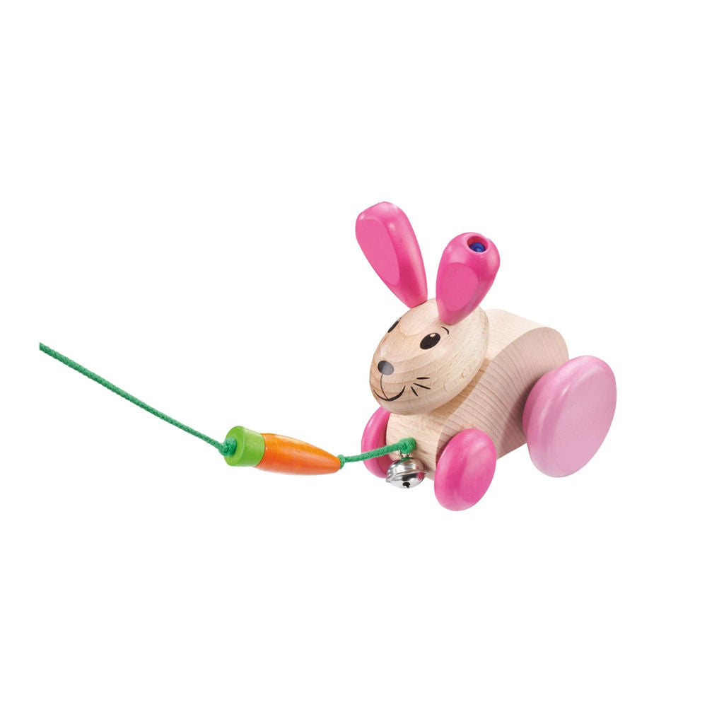 Selecta pull-along rabbit Hanna Hoppel 13cm