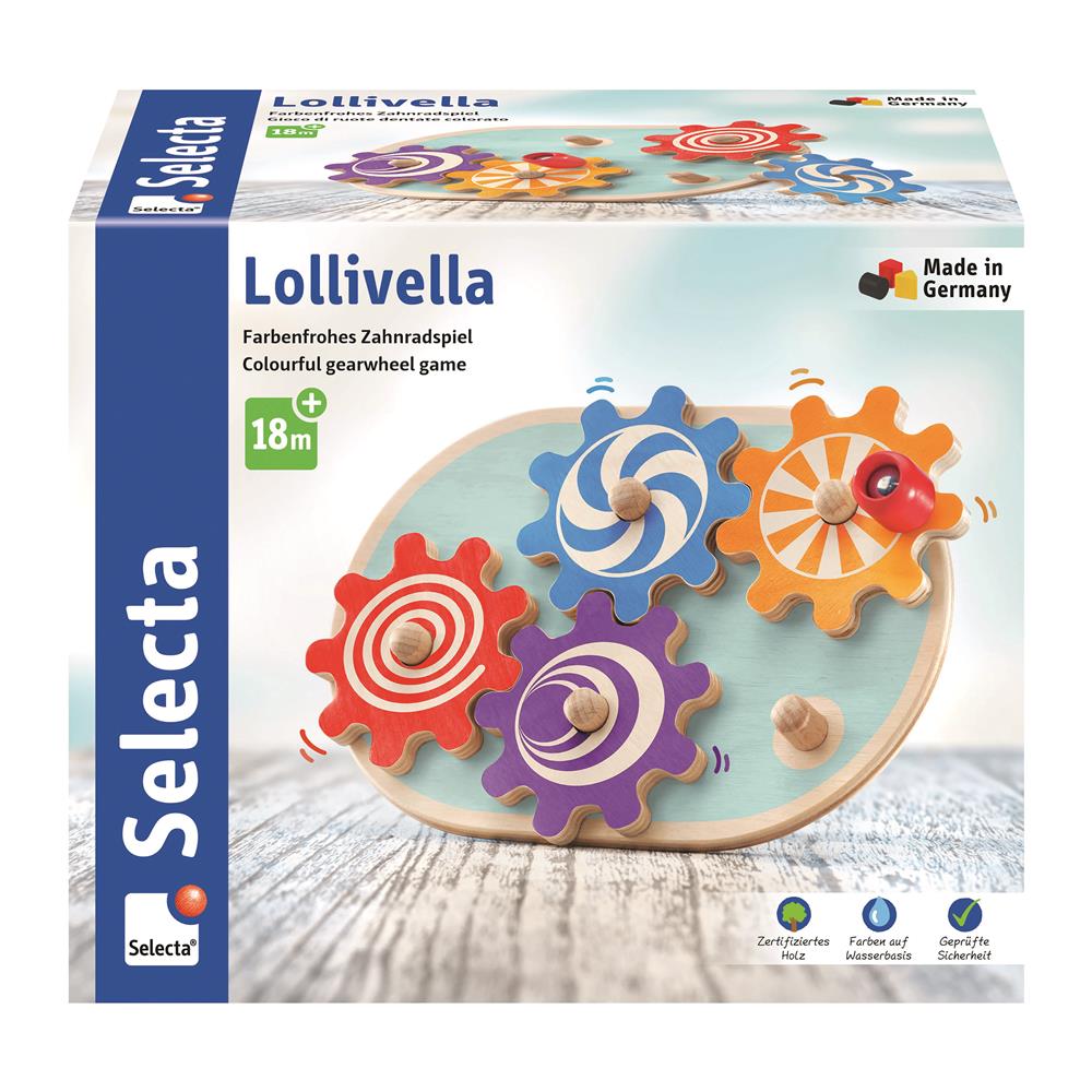 Selecta Zahnradspiel Lollivella 17.5cm