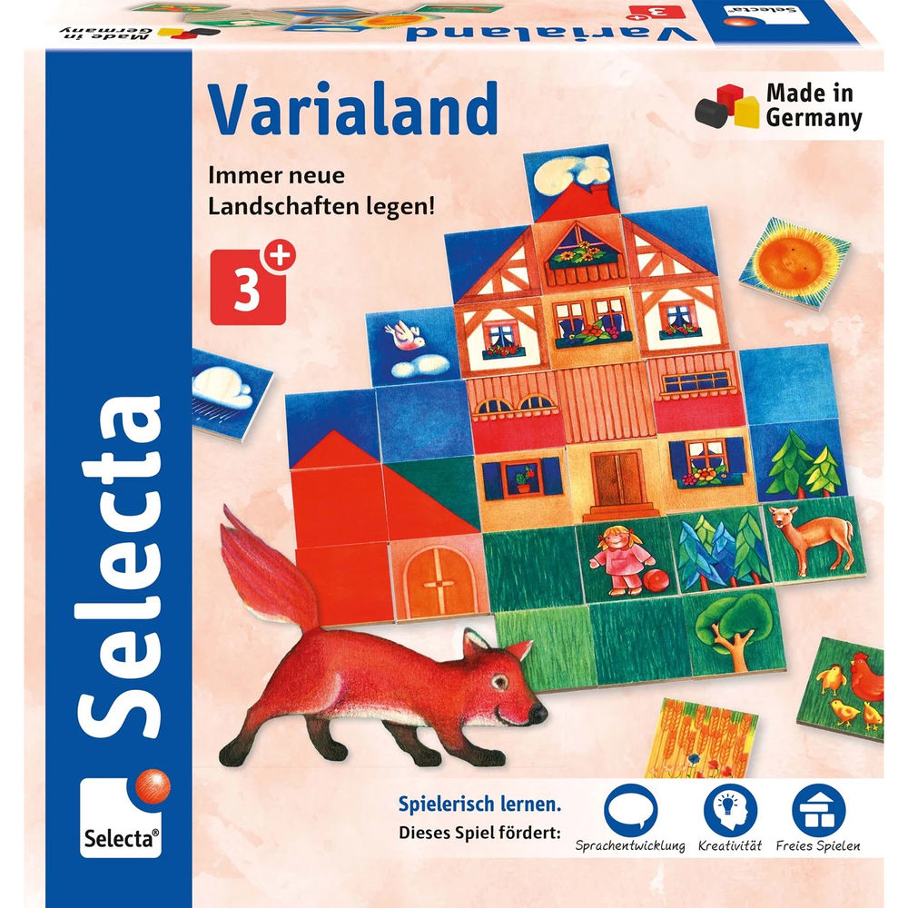 Selecta Legespiel Varialand 80 Teile