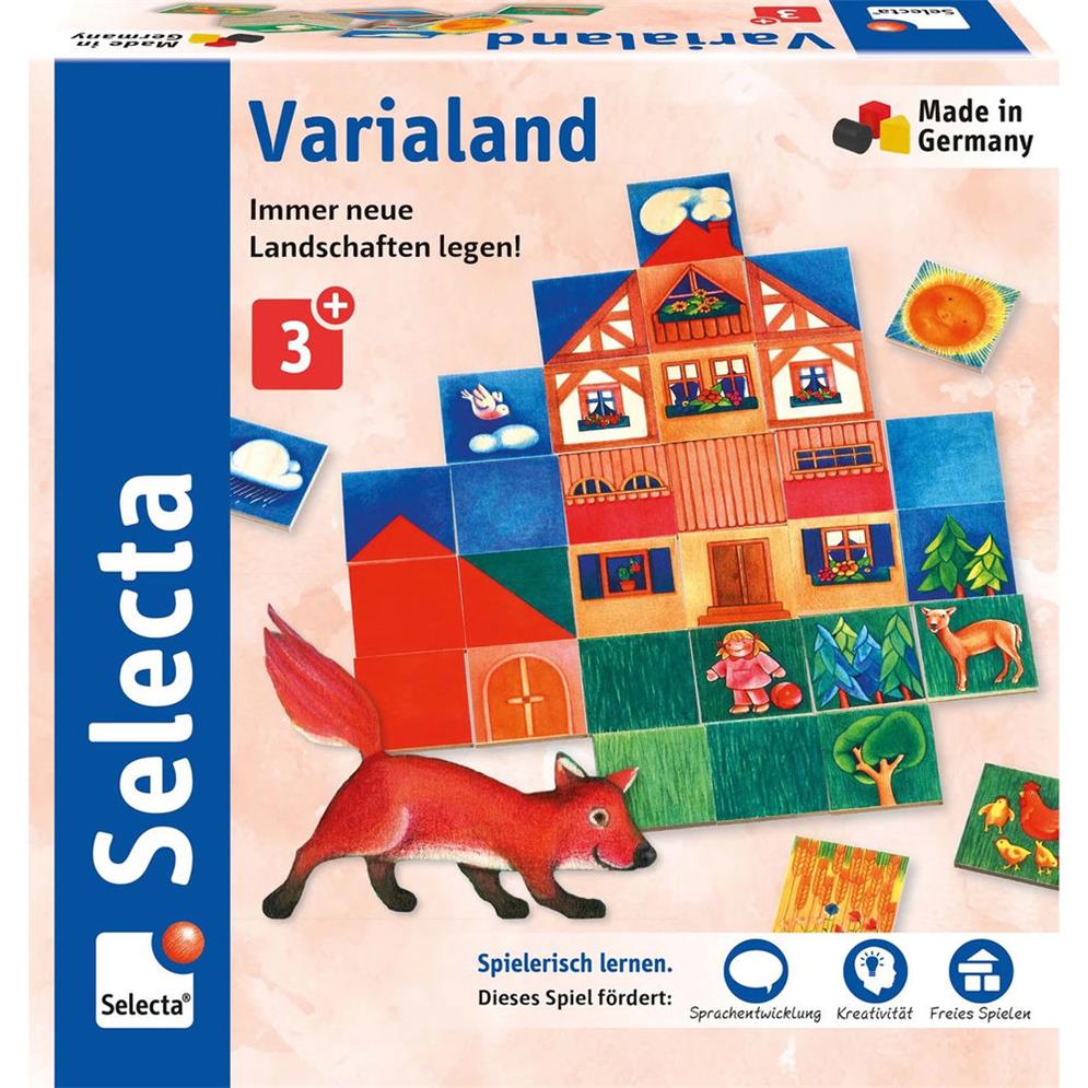 Selecta Legespiel Varialand 80 Teile – Produktbild 1