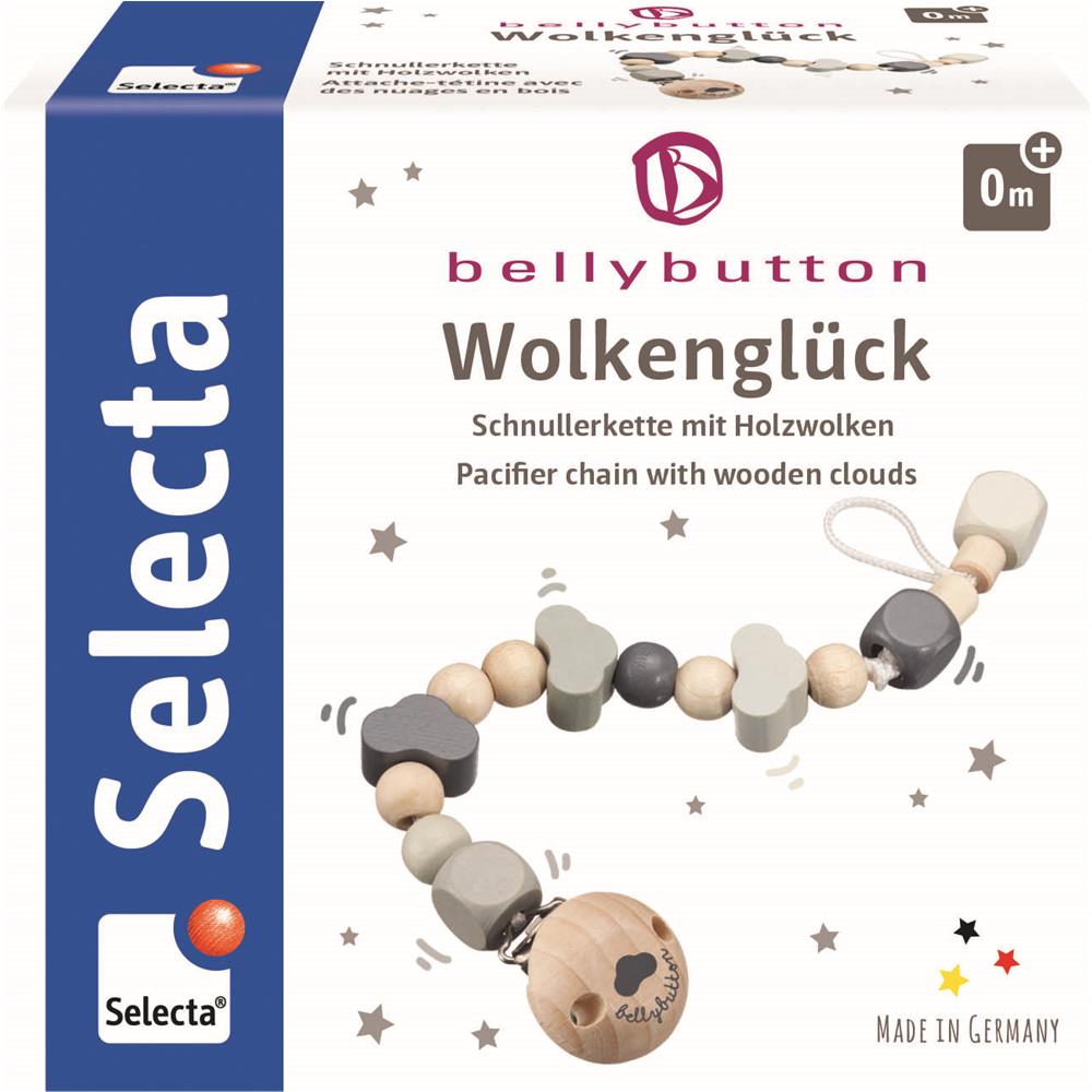 Selecta Schnullerkette Wolkenglück 21cm