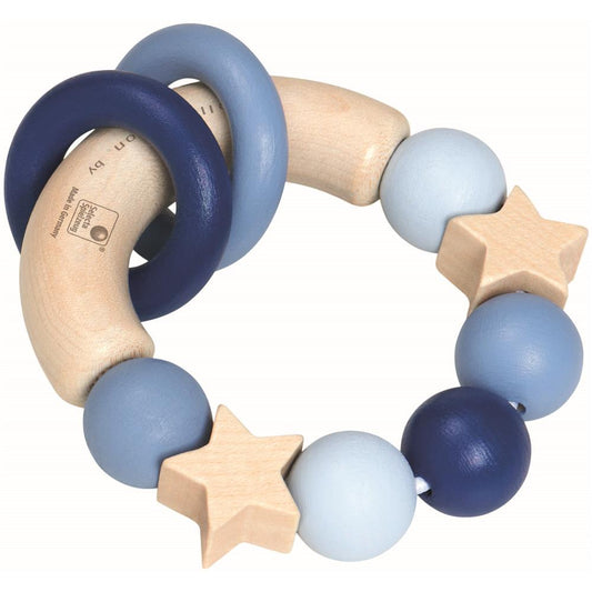 Selecta jouet de préhension Lucky Grip bleu 7,5 cm