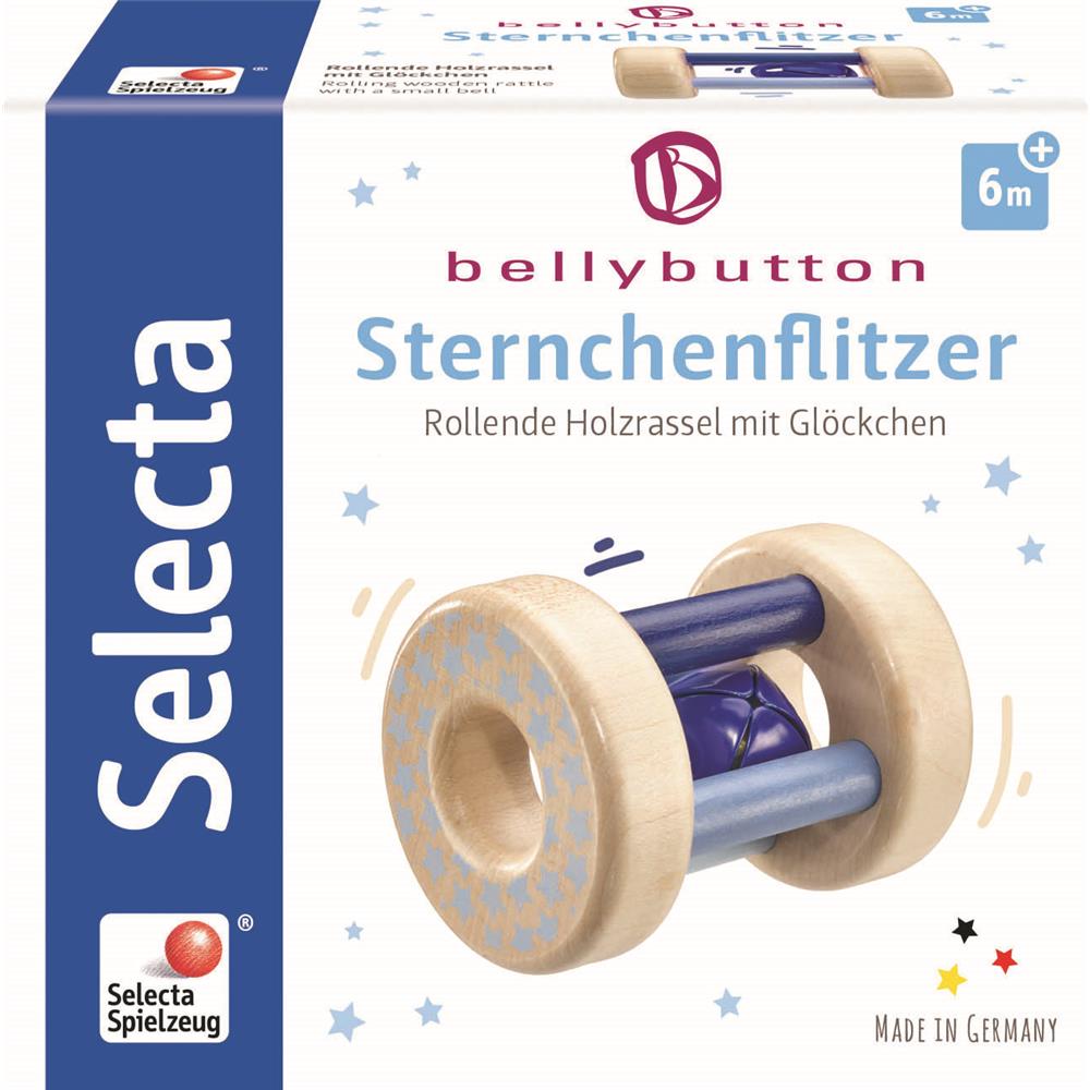 Selecta Greifling Sternchenflitzer blau 7cm