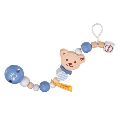 Selecta pacifier chain Steiff blue 21 cm