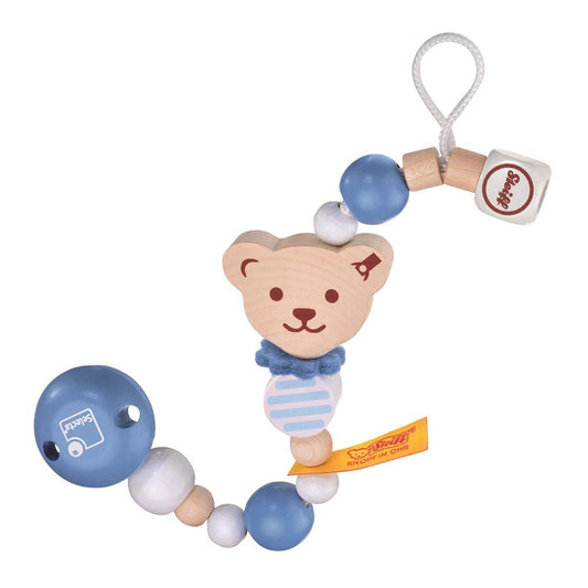 Selecta pacifier chain Steiff blue 21 cm