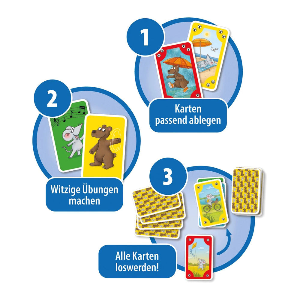 Bewegungs-Mau Mau (d)