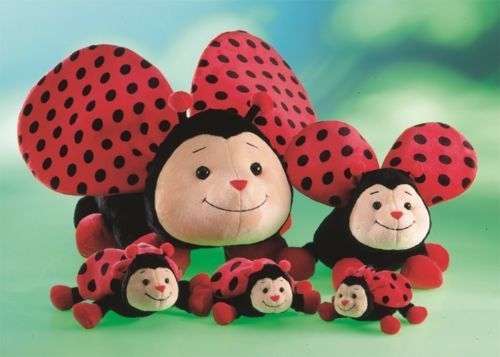 Schaffer plush toy ladybug Bolle, 44 cm