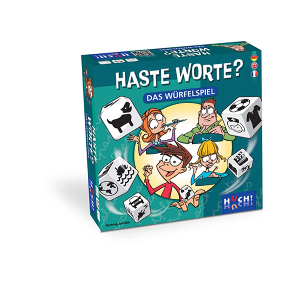 Hutter Haste Worte? - Das Würfelspiel (d,f,e)