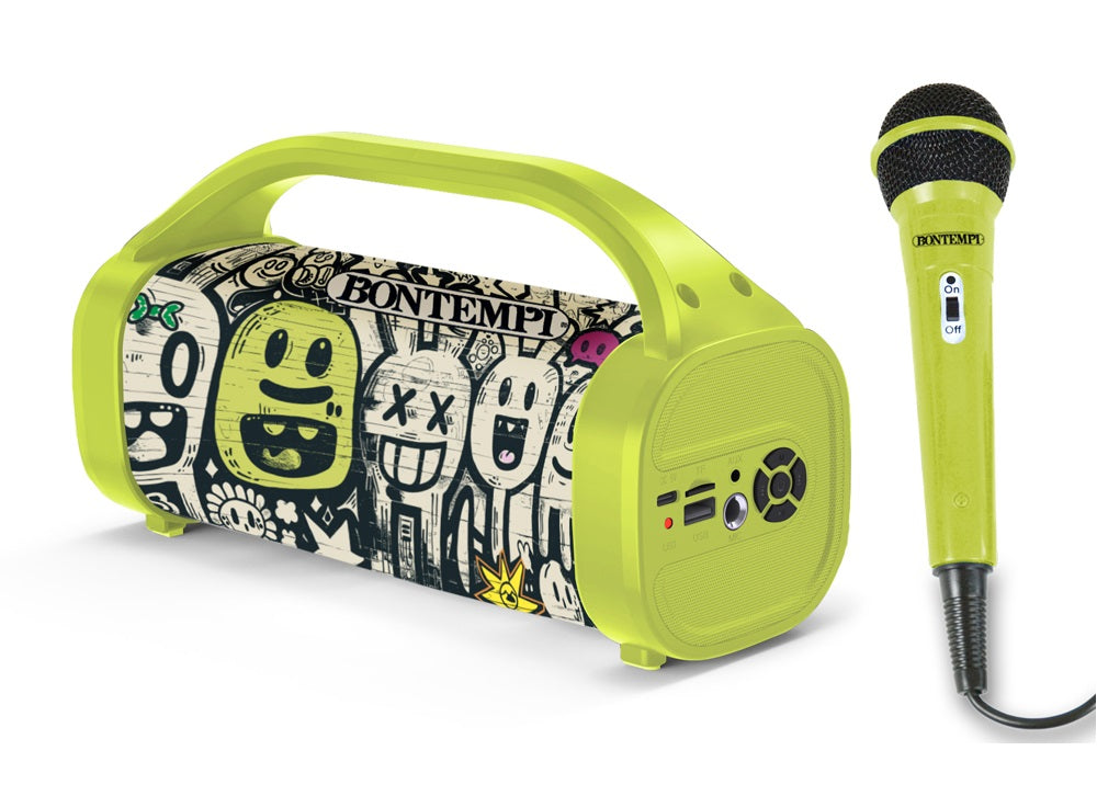 Wireless Lautsprecher mit Mikrofon 80W