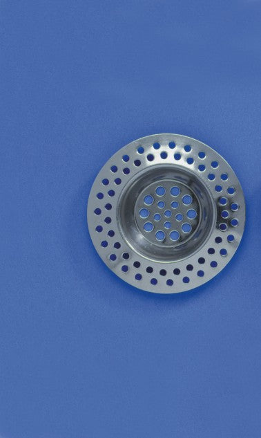 Wenko Abfluss-Sieb, Edelstahl, 2er