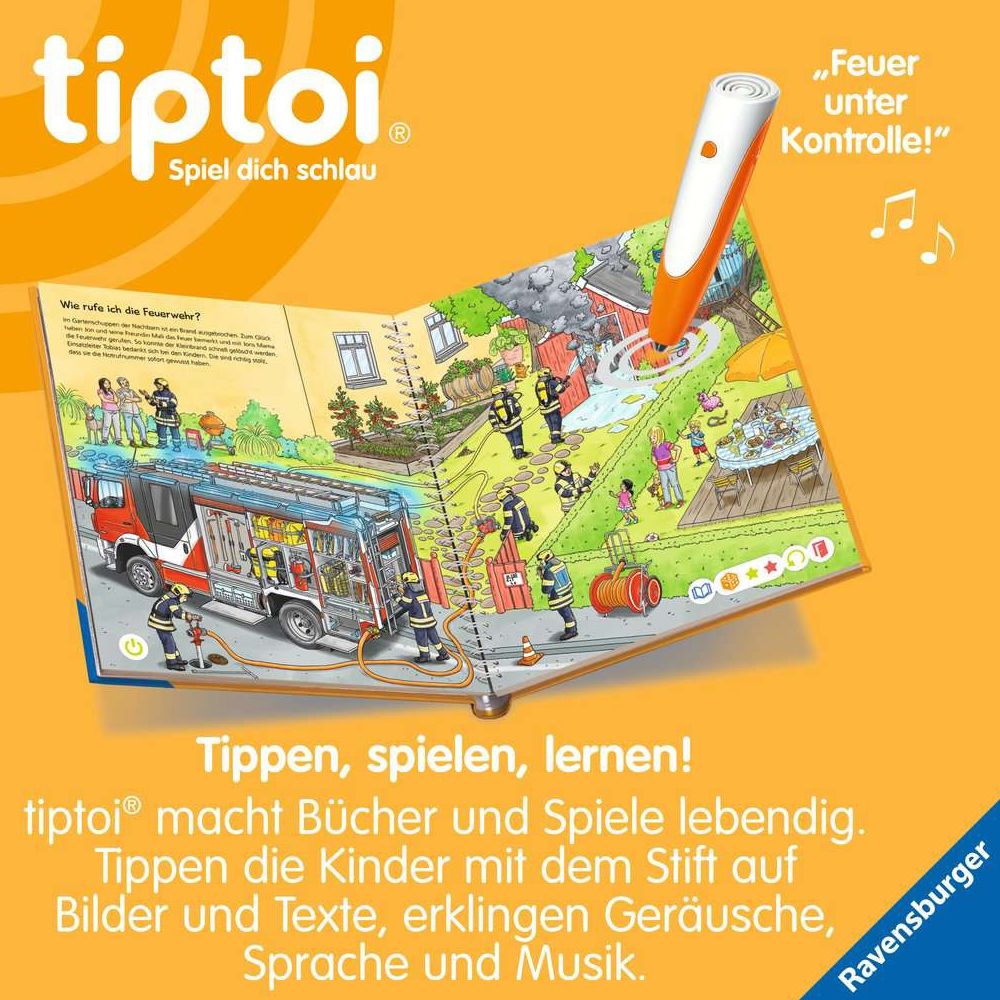 Ravensburger tiptoi® Why? How come? What for? At the fire brigade