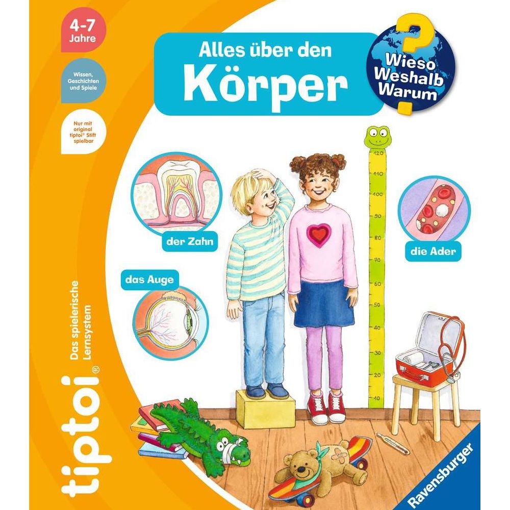 Ravensburger tiptoi® Why? How? What for? Everything about the body