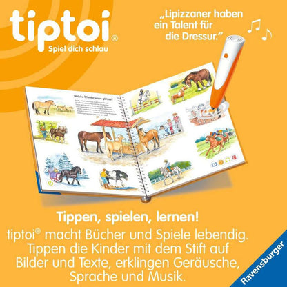 Ravensburger tiptoi® Why? How? What for? We discover horses and ponies