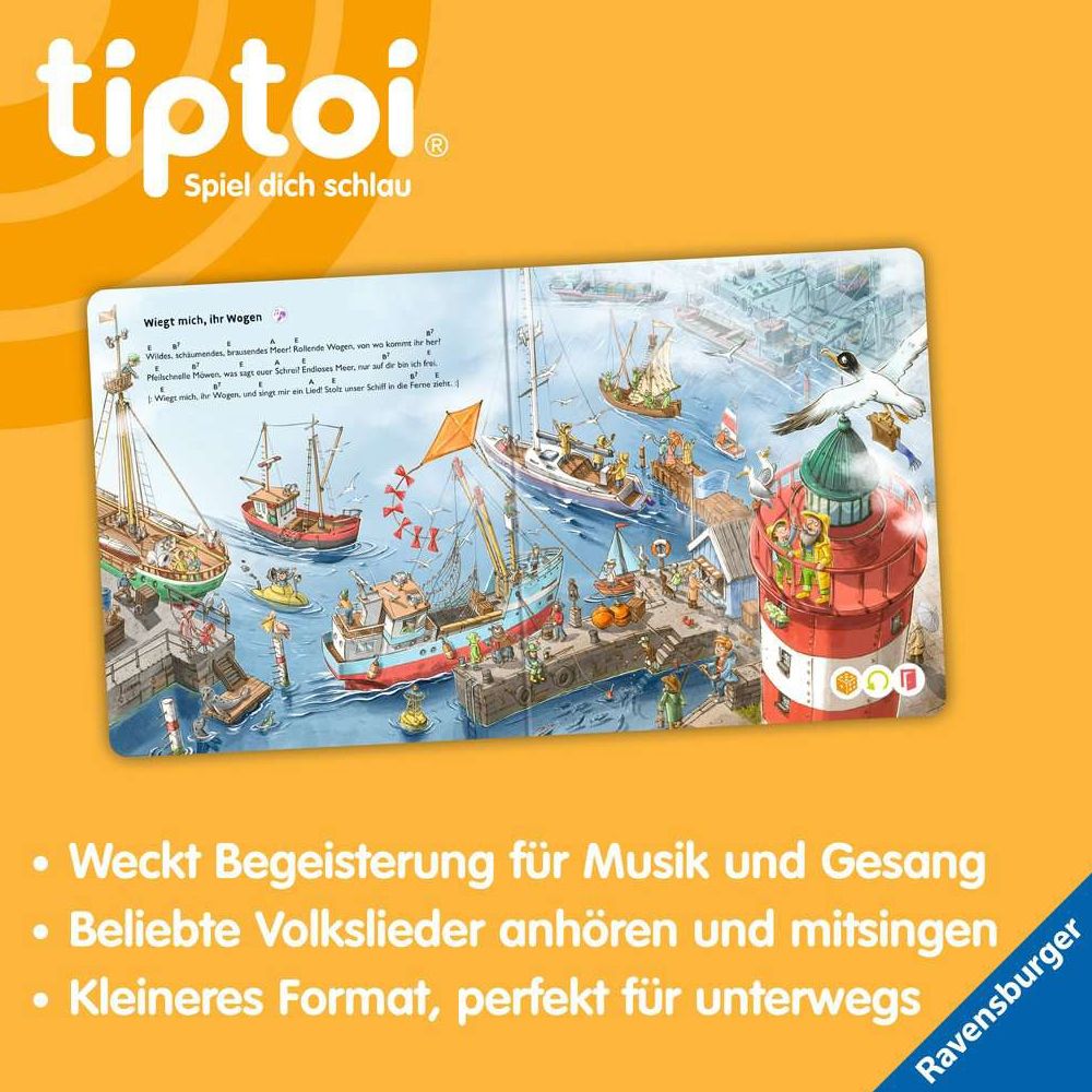 Ravensburger tiptoi® My most beautiful songs for on the go