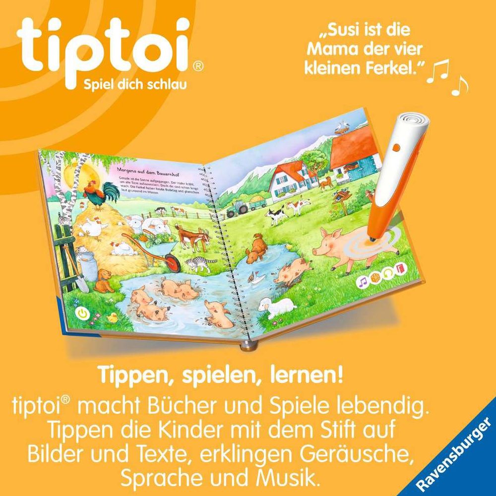 Ravensburger tiptoi® My Word Picture Book Animals