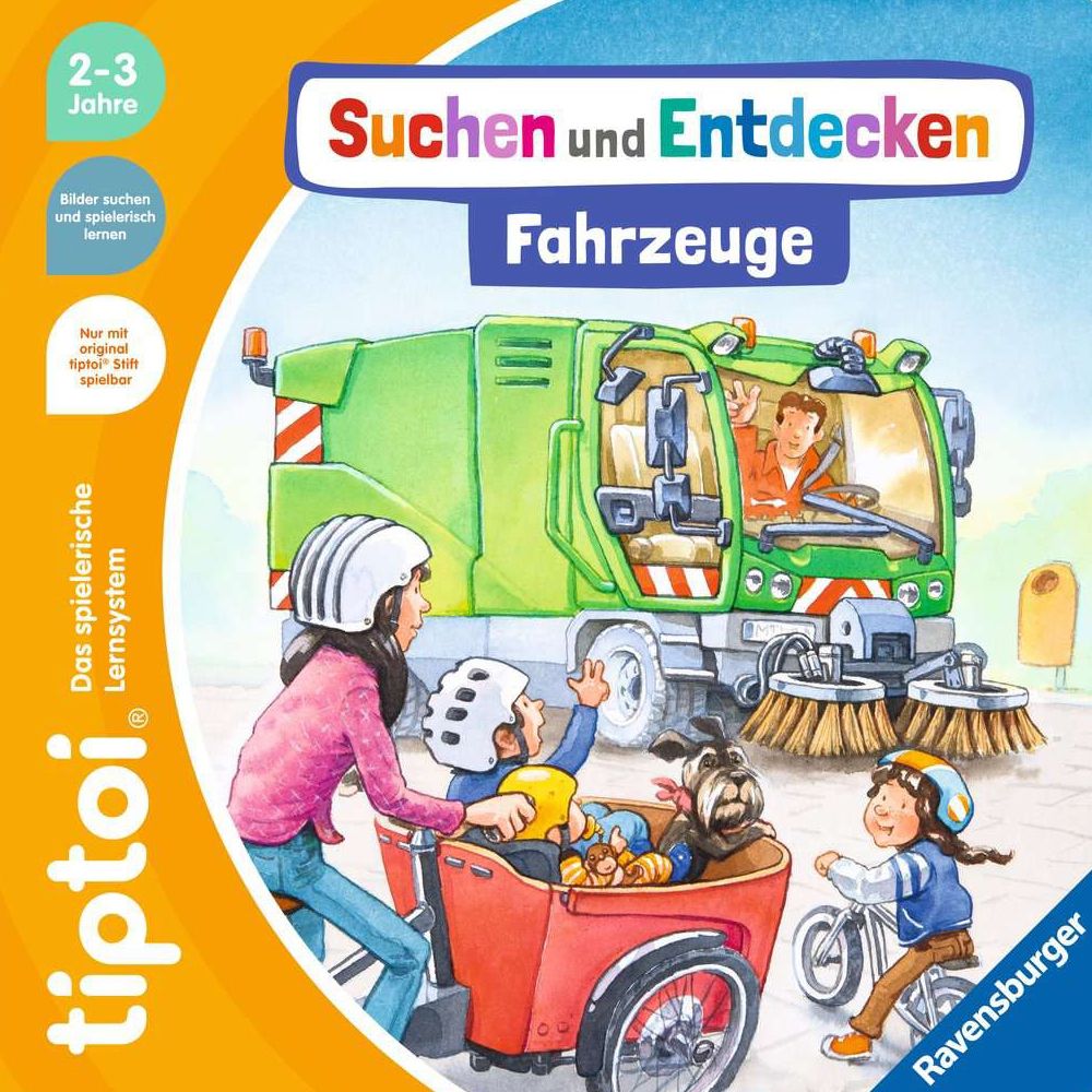 Ravensburger tiptoi® Search and Discover: Vehicles