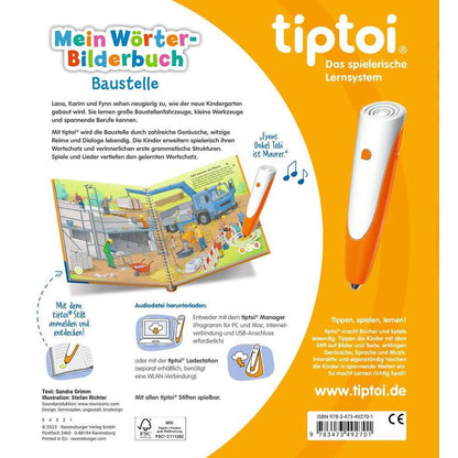 Ravensburger tiptoi® My Word Picture Book Construction Site