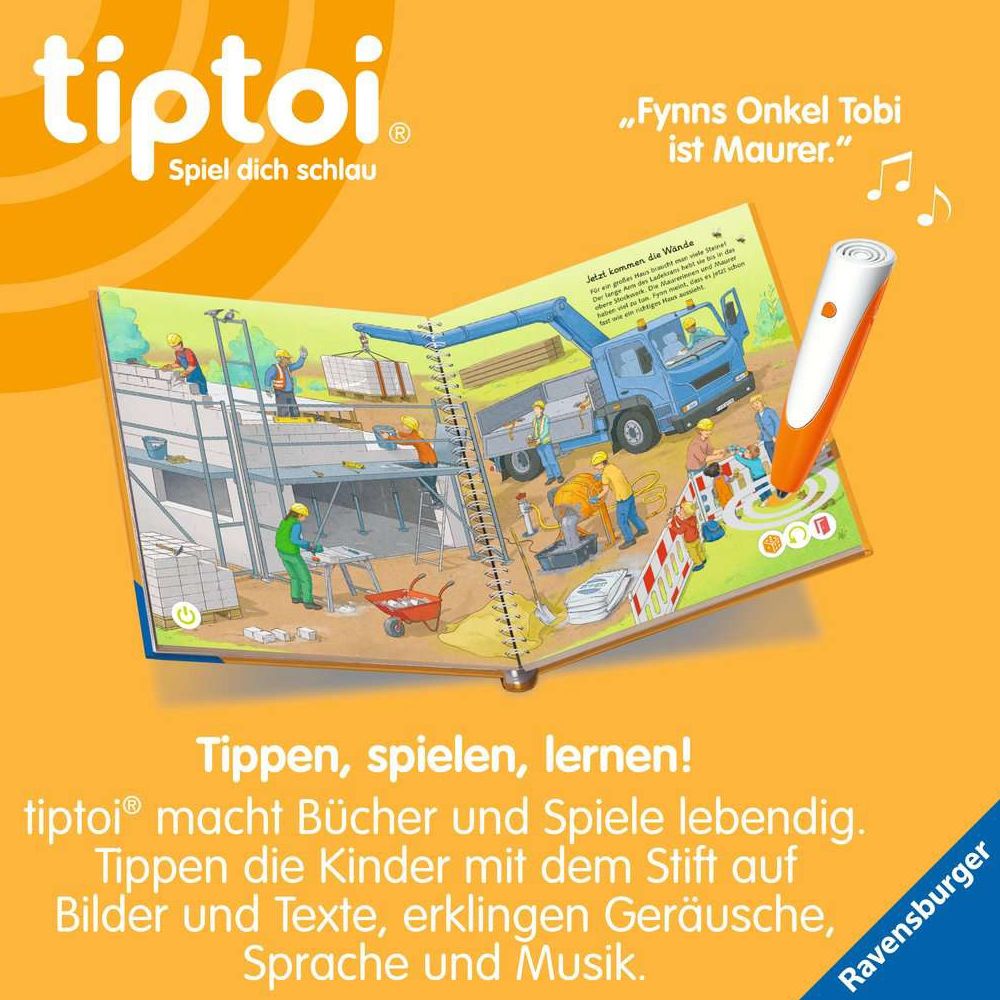 Ravensburger tiptoi® My Word Picture Book Construction Site