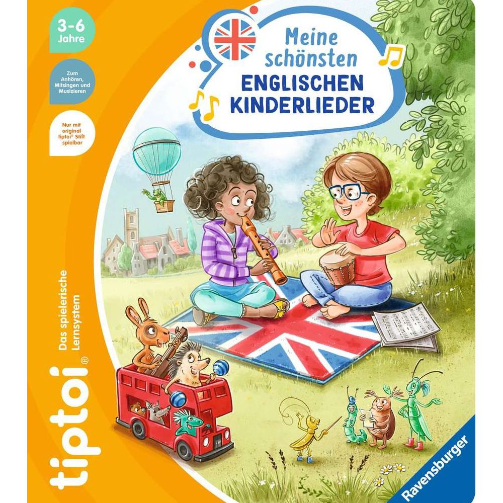 Ravensburger tiptoi® My most beautiful English children's songs