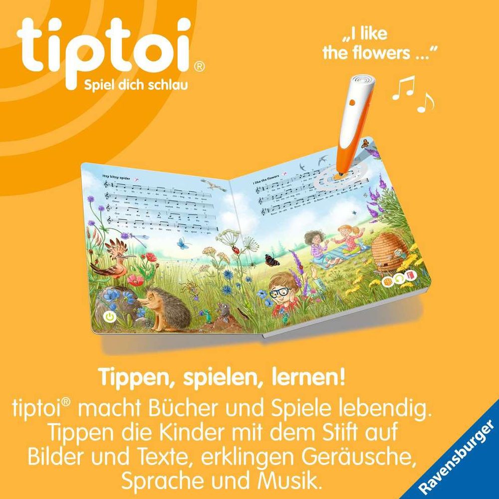 Ravensburger tiptoi® My most beautiful English children's songs