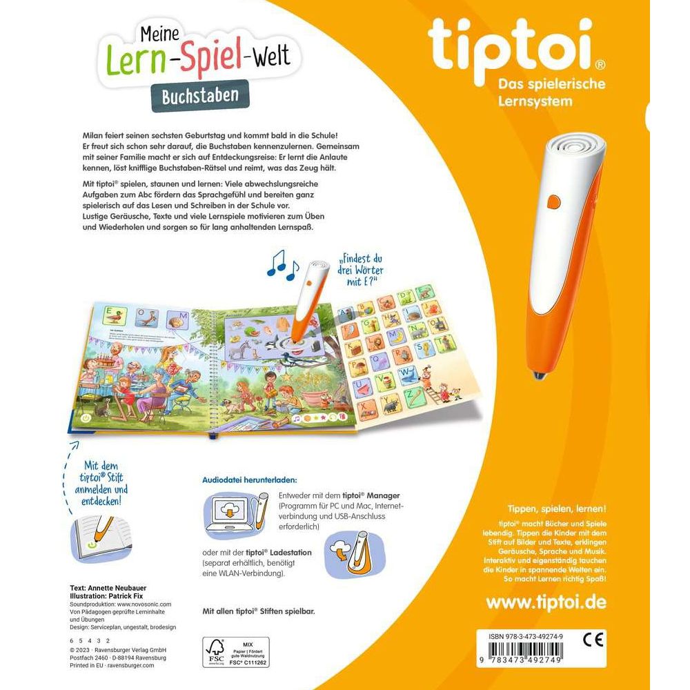 Ravensburger tiptoi® letters