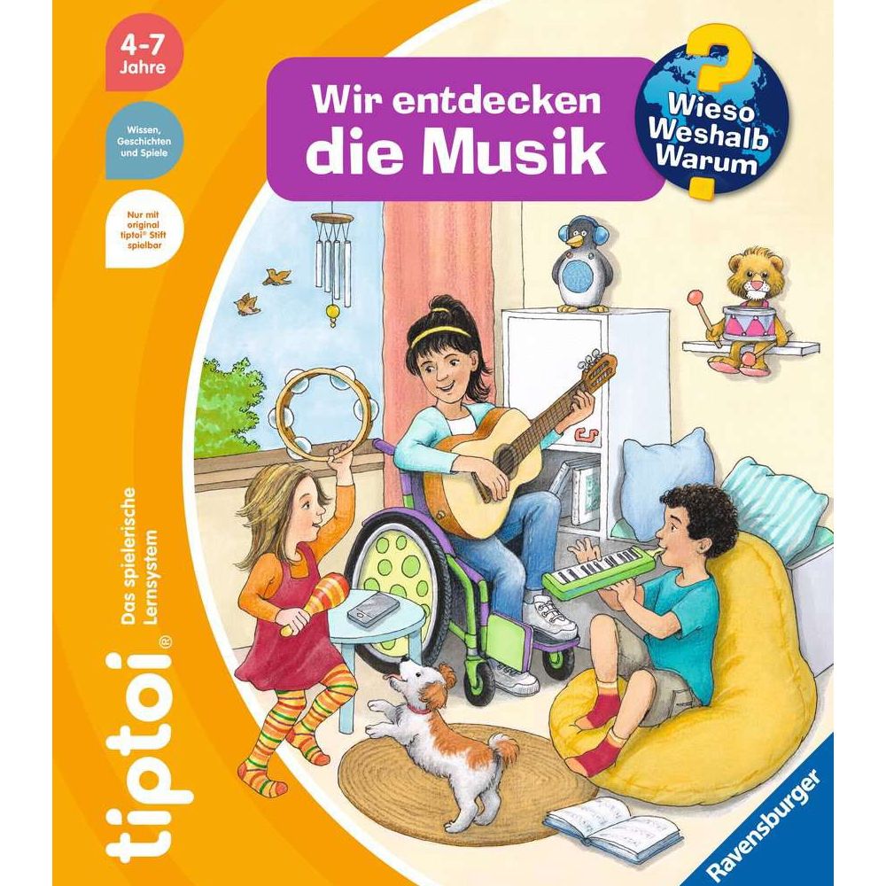 Ravensburger tiptoi® Wieso? Weshalb? Warum? Wir entdecken die Musik