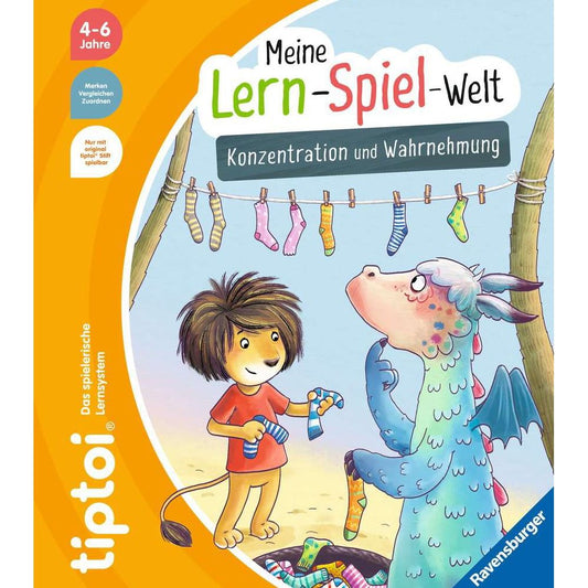 Ravensburger tiptoi® My Learning Game World: Concentration and Perception