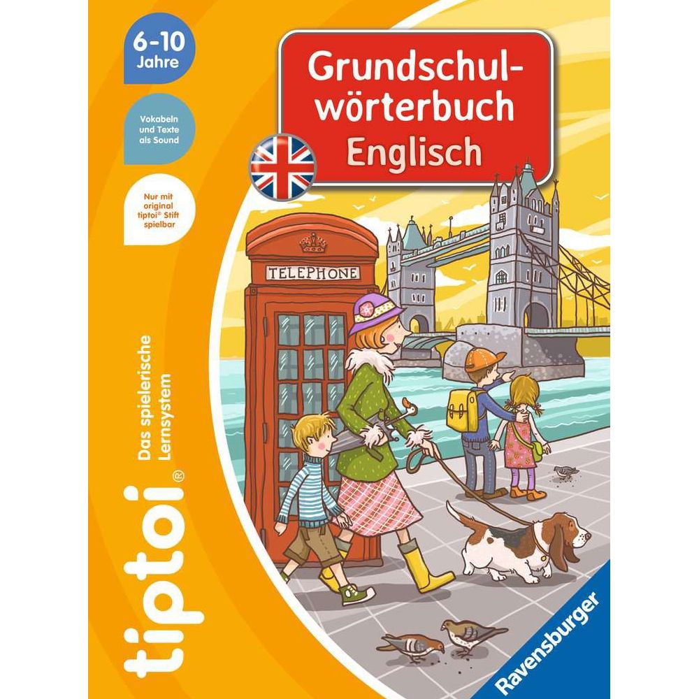 Ravensburger tiptoi® Primary School Dictionary English