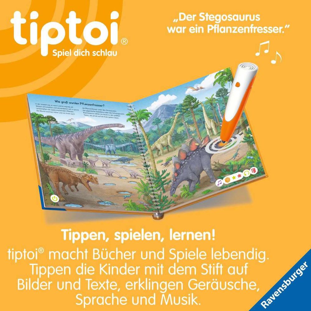 Ravensburger tiptoi® On découvre les dinosaures