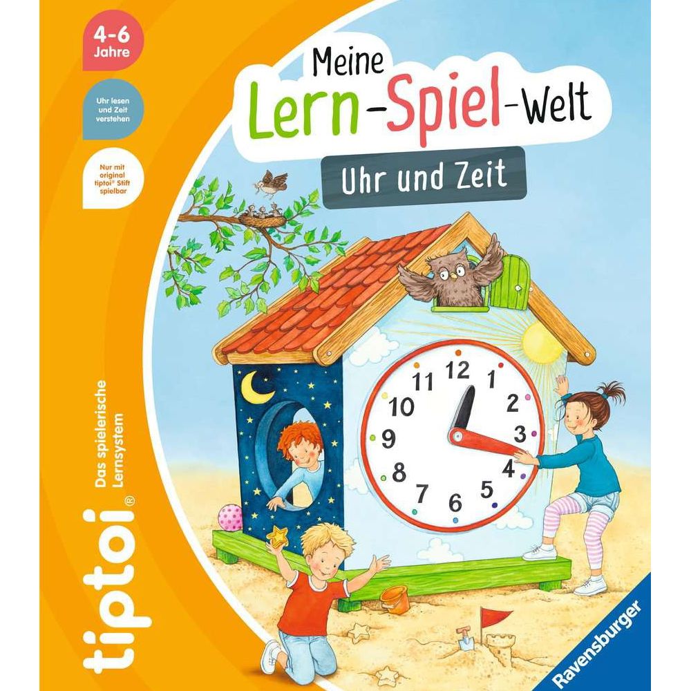 Ravensburger tiptoi® My Learning Game World: Clock and Time