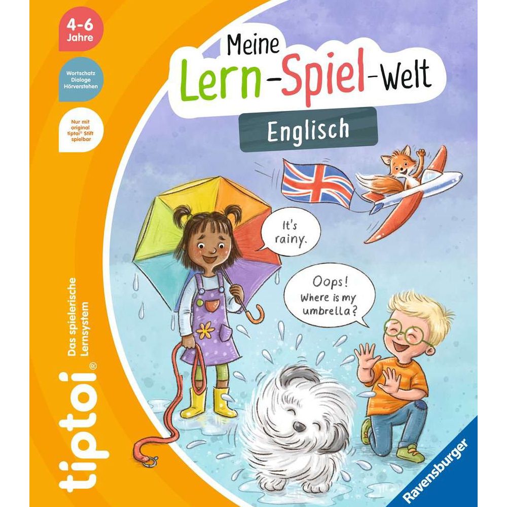 Ravensburger tiptoi® My Learning Game World: English