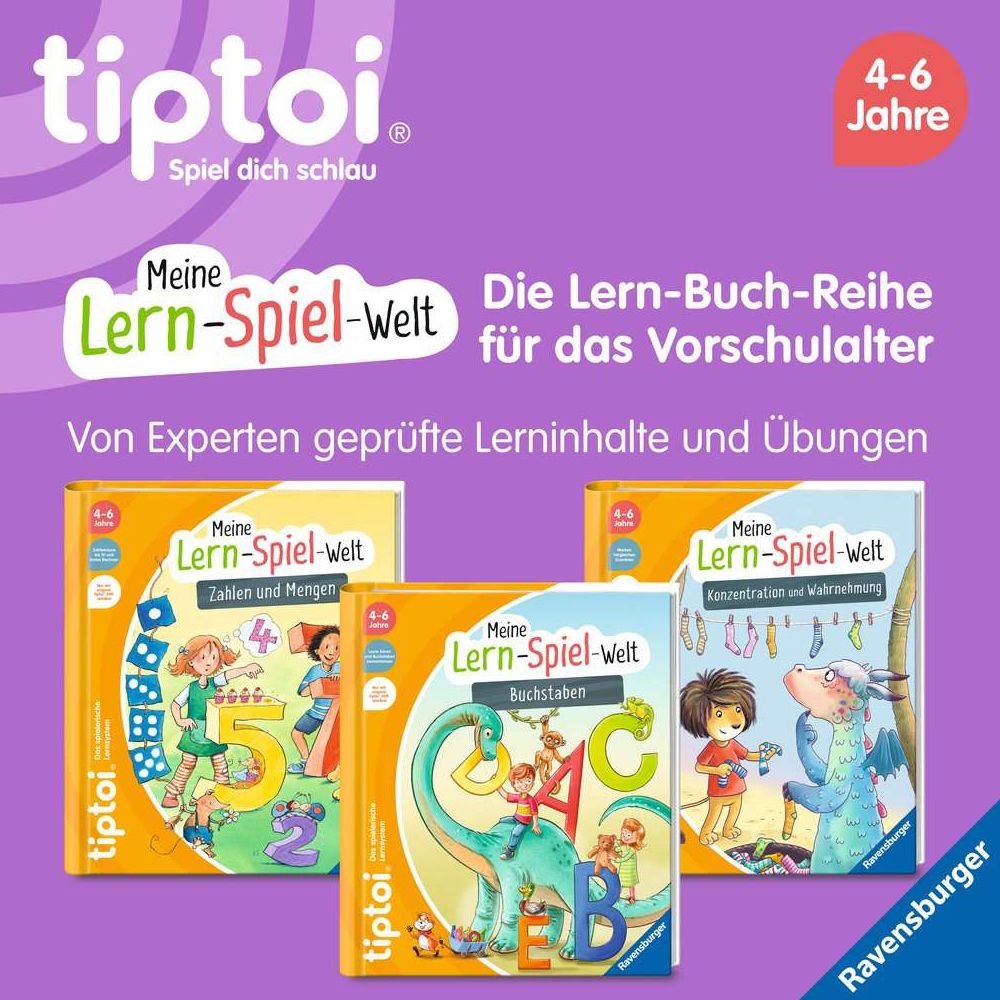 Ravensburger tiptoi® My Learning Game World: English