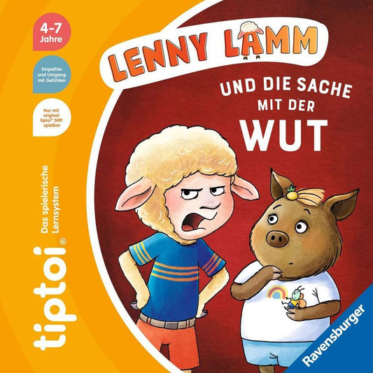 Ravensburger tiptoi® Lenny Lamm and the thing with anger