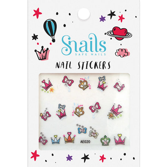 Snails Nagelsticker Prinzessin