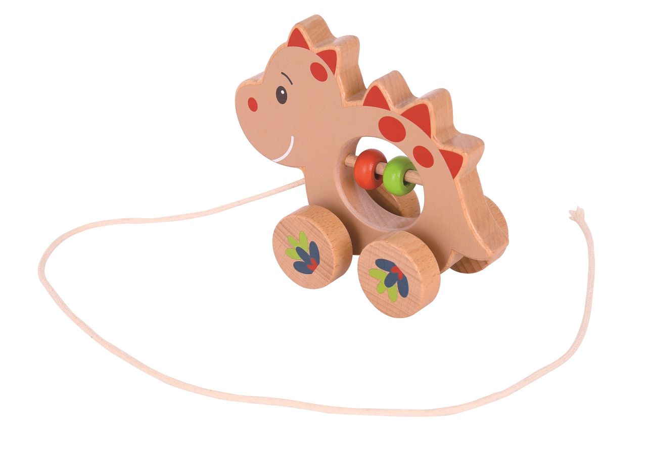 Playba Pull Along Dino Stegosaurus