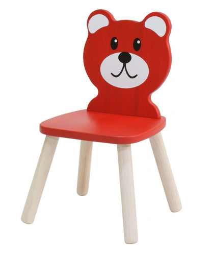 Chaise Spielba ours, rouge
