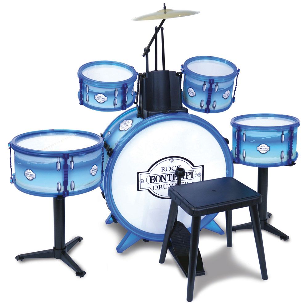 Bontempi drum kit blue