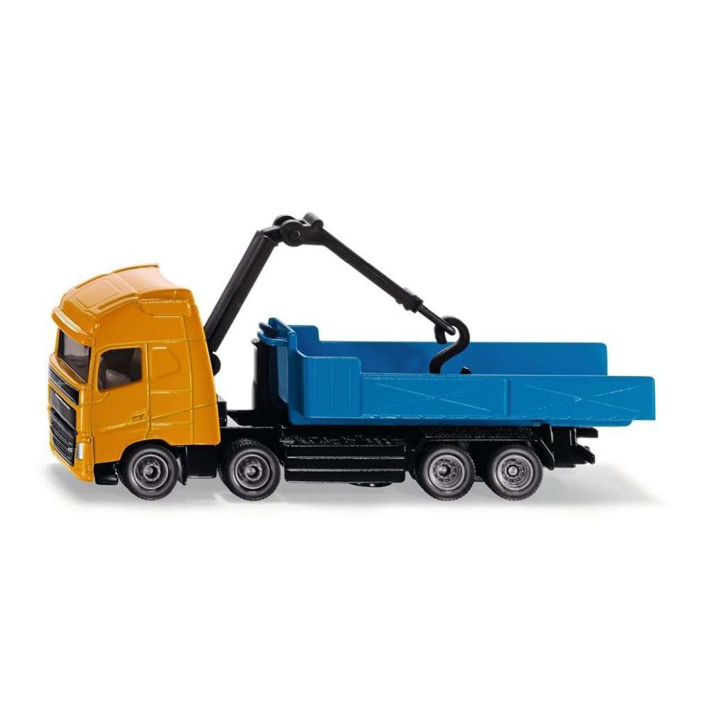 Siku Volvo hook lift truck with crane