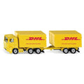 Siku DHL LKW mit Anhänger als Spielzeugmodell