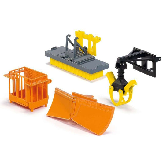 Siku front loader attachments
