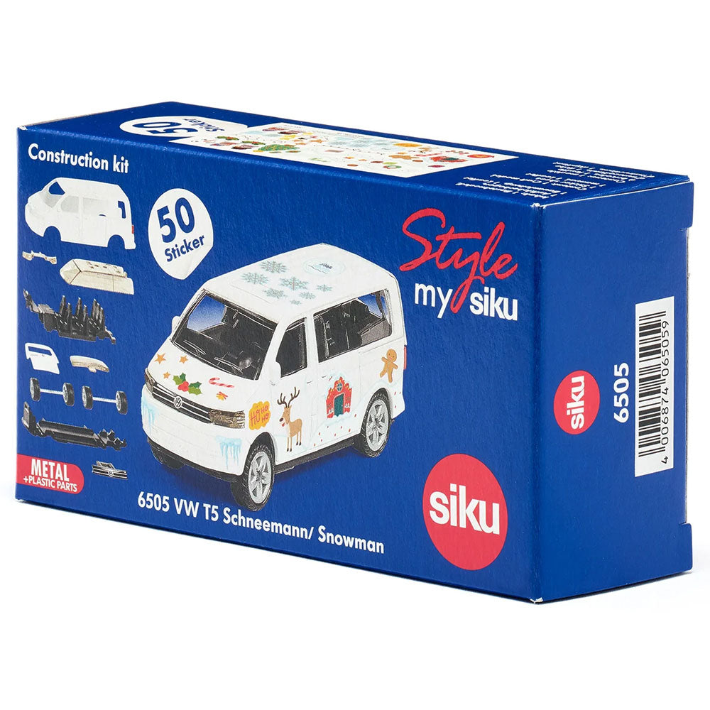 Siku VW T5 Kit de bricolage bonhomme de neige