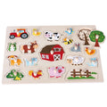 Puzzle Tiere gross mit Griffli – Produktbild 1